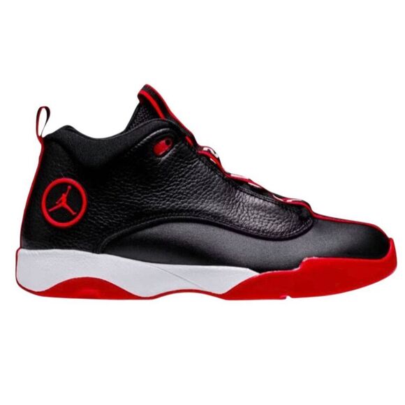 NIKE Air Jordan Jumpman Pro Quick 'Black/White-Gym Red' Sneakers Size 13